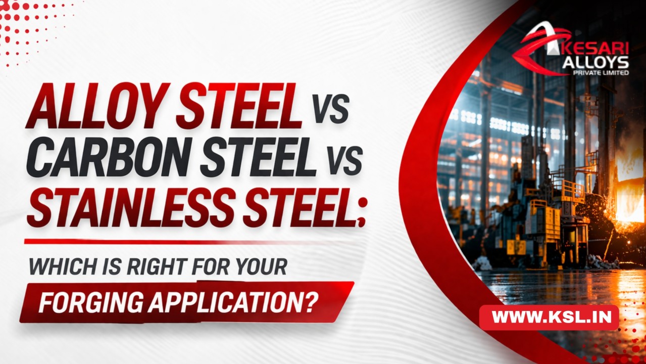 This guide gives you a clear, side-by-side comparison so you can make the right material decision for your next forging order - and understand precisely why you are making it.